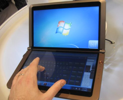 MSI Dual Touchscreen Netbook