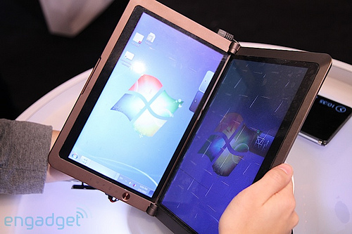 MSI Dual Touchscreen Netbook